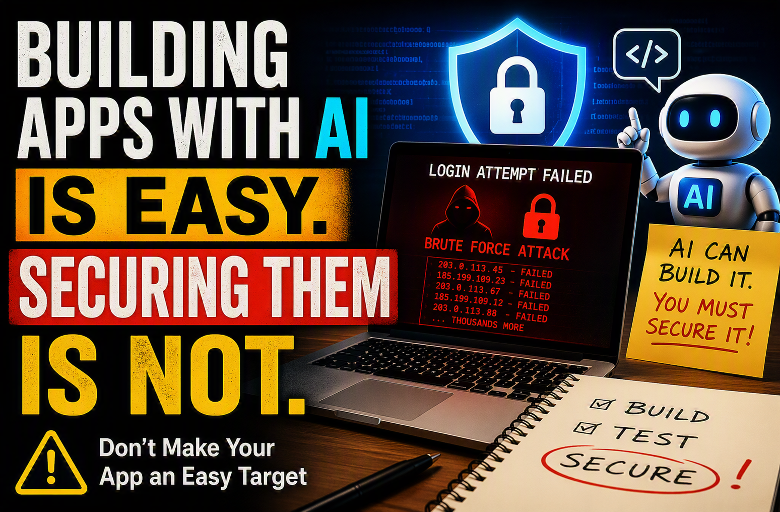 Building Apps With AI Is Easy. Securing Them Is Not.