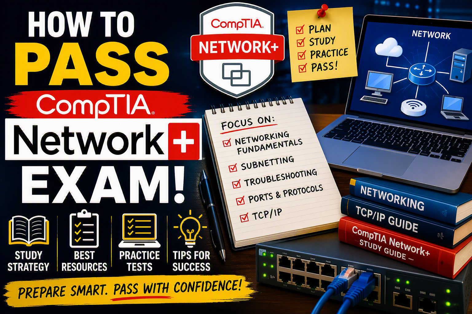 How I Passed the CompTIA Network+ Exam
